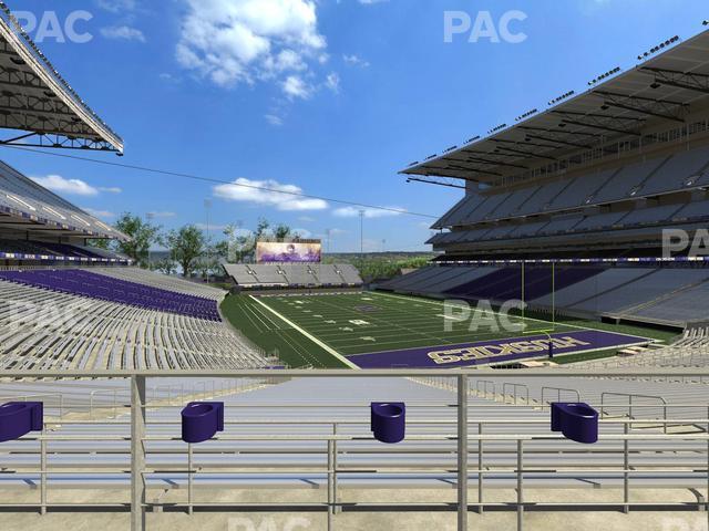 Seating view for Husky Stadium Section 121