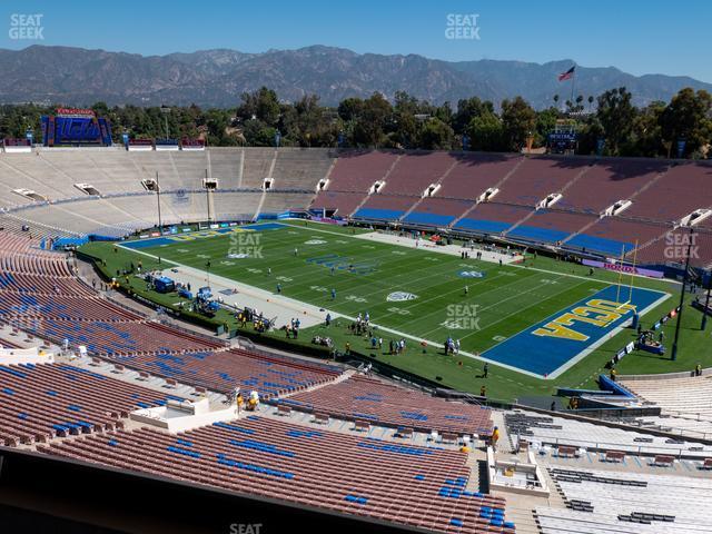 Seating view for Rose Bowl Stadium Section Club 201