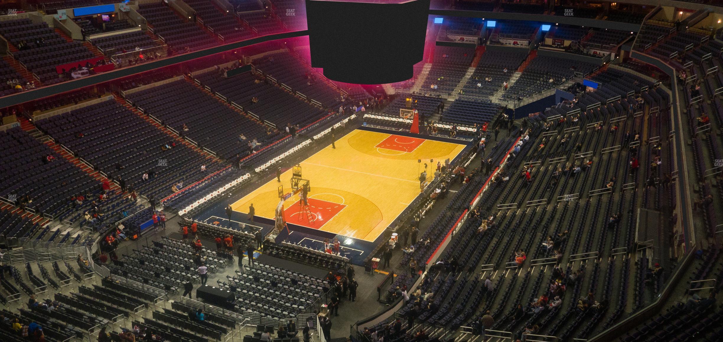 Seating view for Capital One Arena Section 428