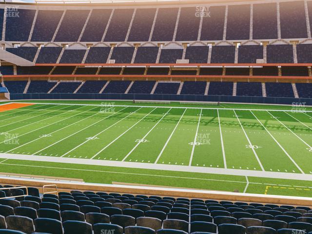 Seating view for Soldier Field Section 208 Club