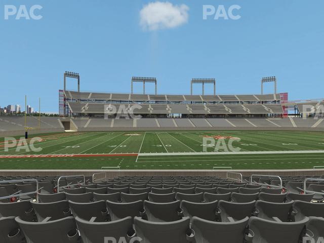 Seating view for TDECU Stadium Section Club 112