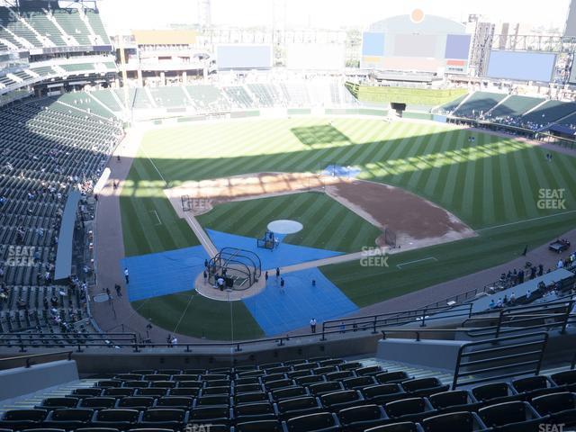 Seating view for Guaranteed Rate Field Section 529