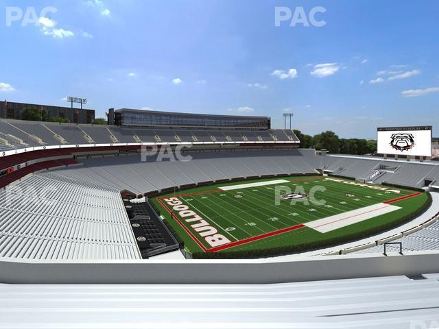 Seating view for Sanford Stadium Section 312