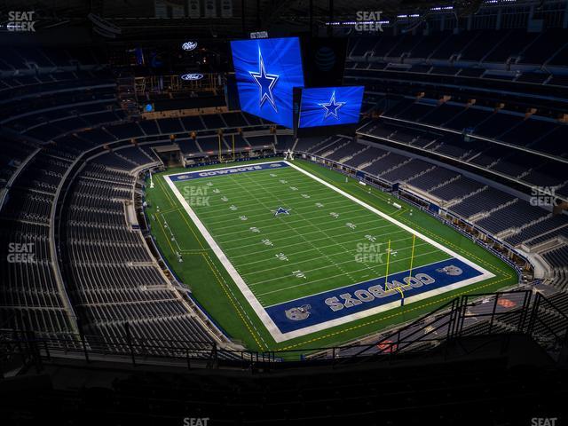 Seating view for AT&T Stadium Section 432