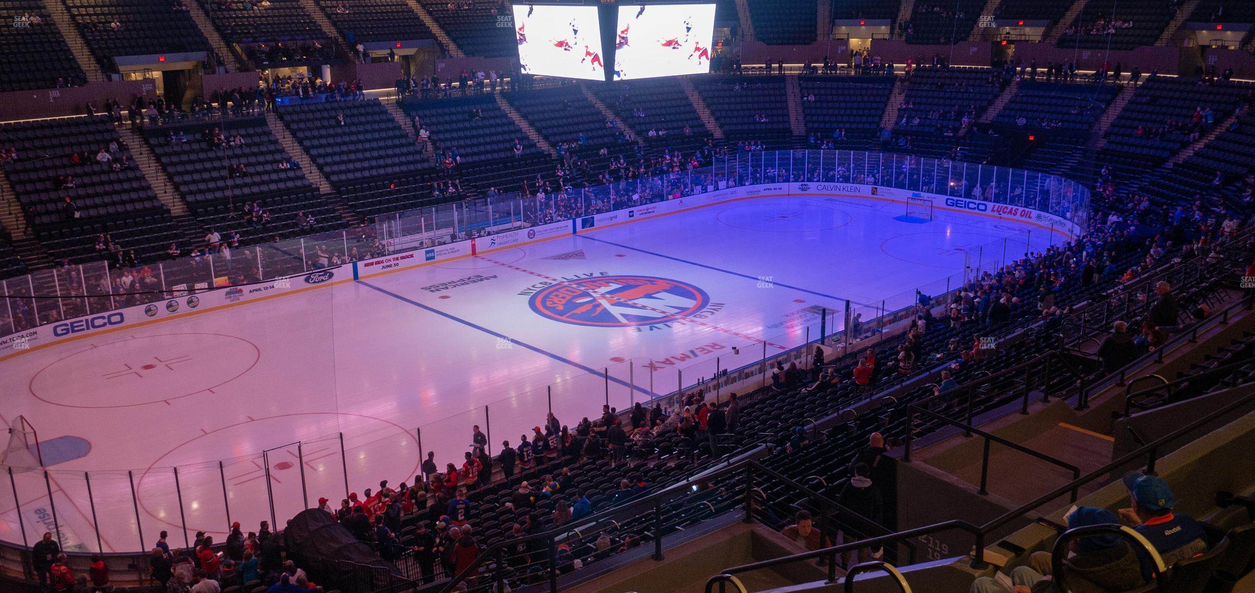 Seating view for Nassau Coliseum Section 227