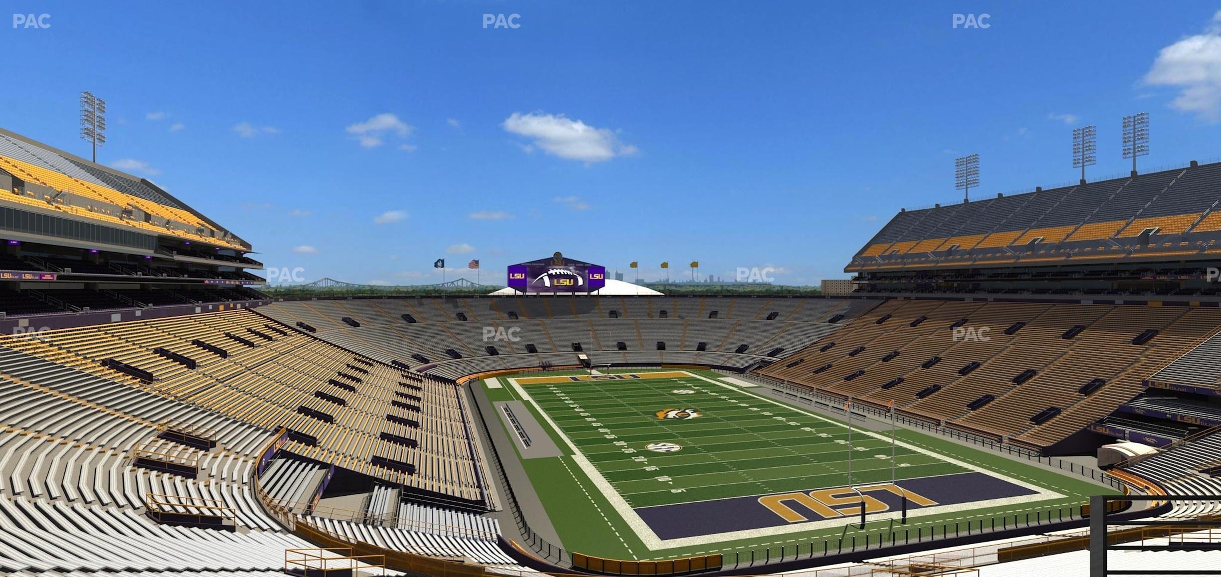 Seating view for Tiger Stadium Section Suite 164