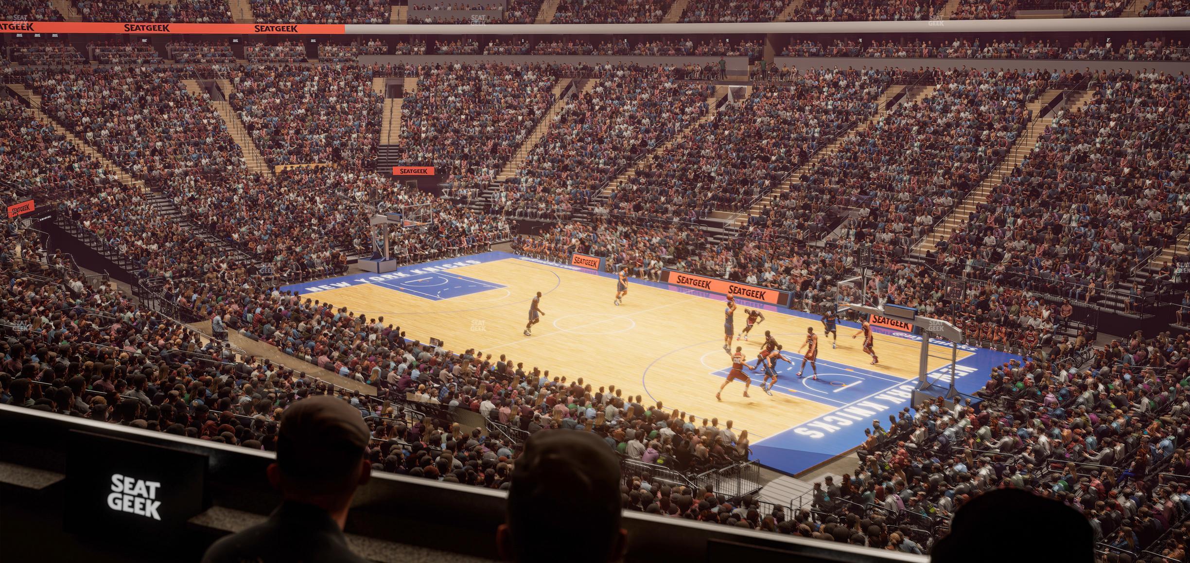 Seating view for Madison Square Garden Section Lexus Level Suite 21