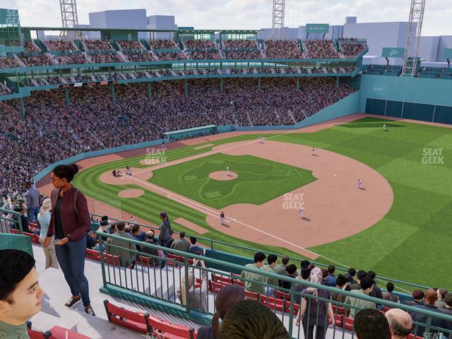 Seating view for Fenway Park Section Pavilion Suite B 5