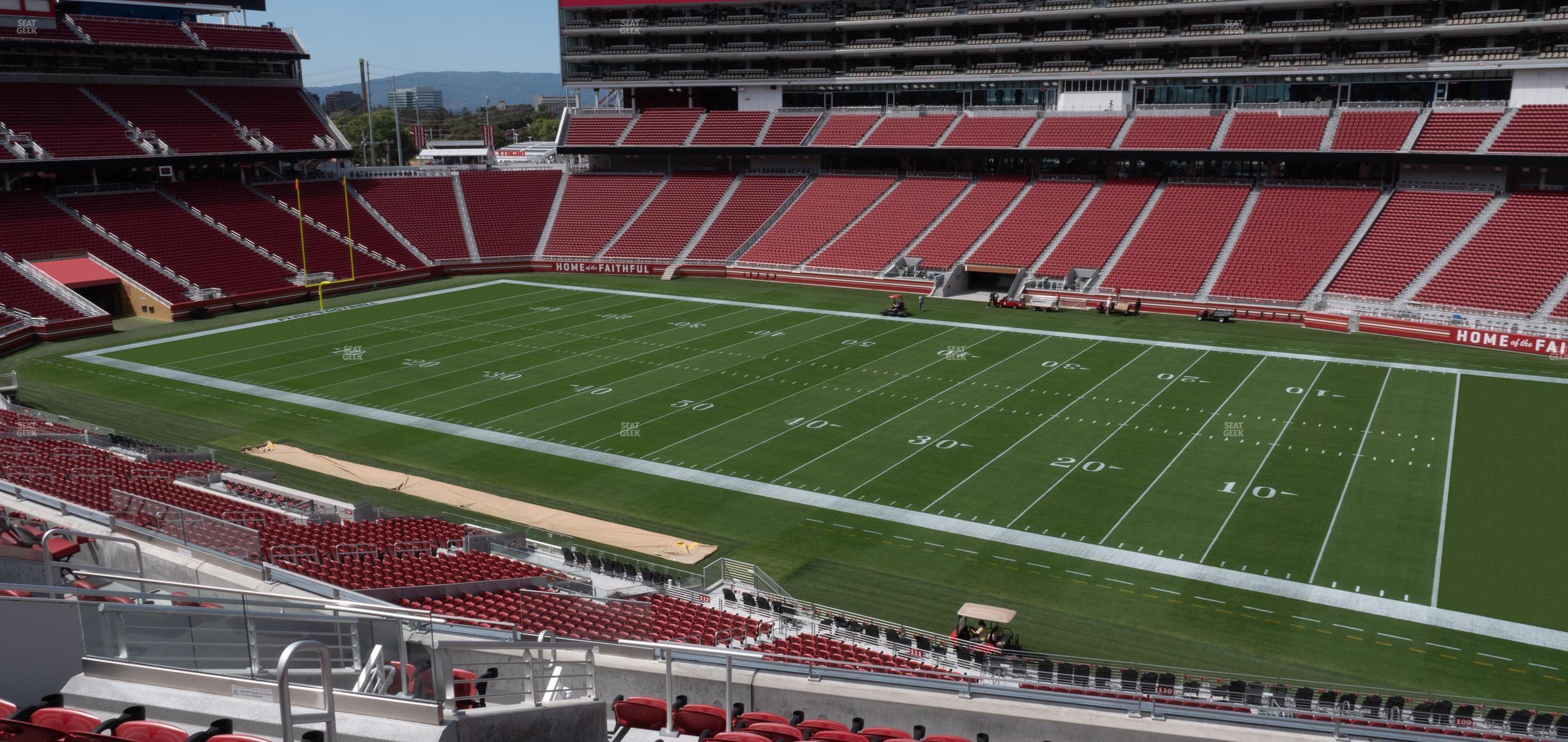 Seating view for Levi's Stadium Section 211