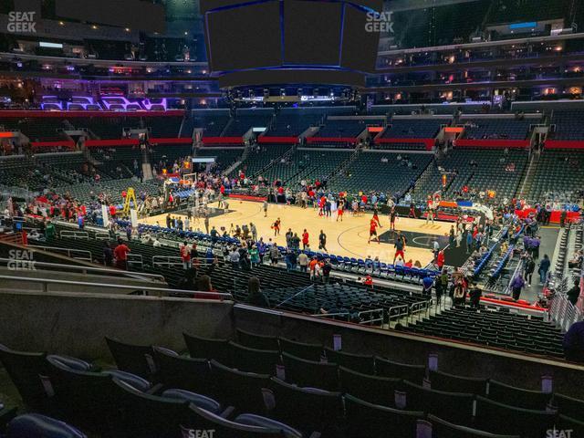 Seating view for Crypto.com Arena Section Premier 12