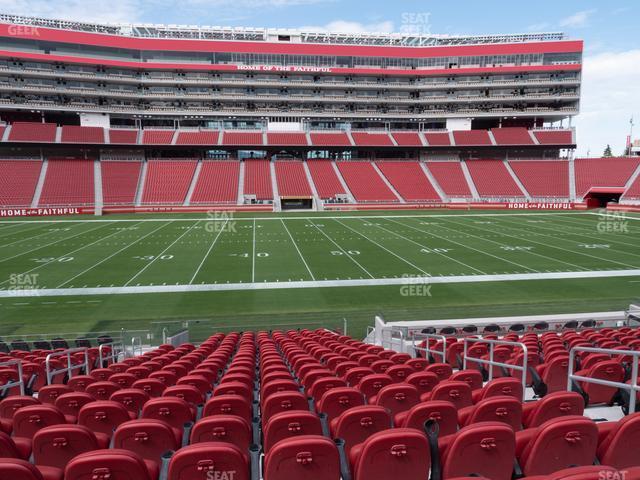 Seating view for Levi's Stadium Section C 116