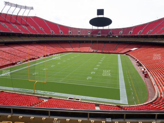 Seating view for GEHA Field at Arrowhead Stadium Section 234