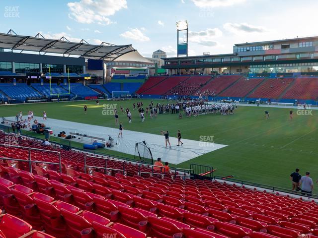 Seating view for Toyota Stadium Section 130