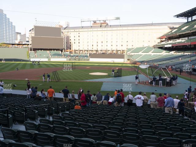 Seating view for Oriole Park at Camden Yards Section 48