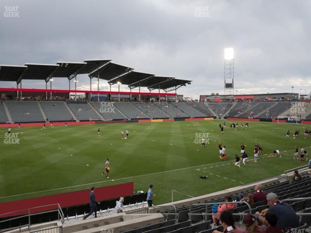 Seating view for Dick's Sporting Goods Park Section 132