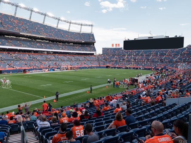 Seating view for Empower Field at Mile High Section 110