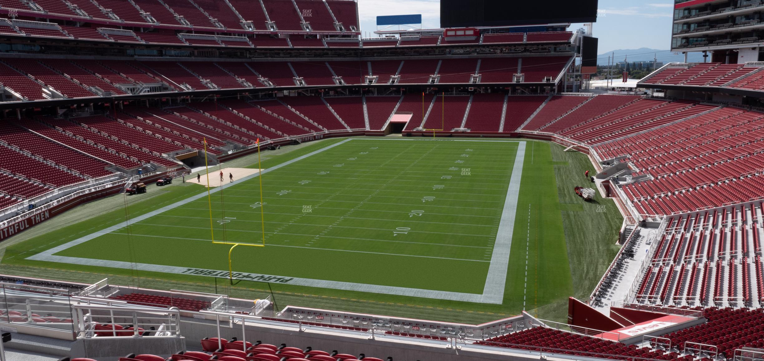 Seating view for Levi's Stadium Section 201