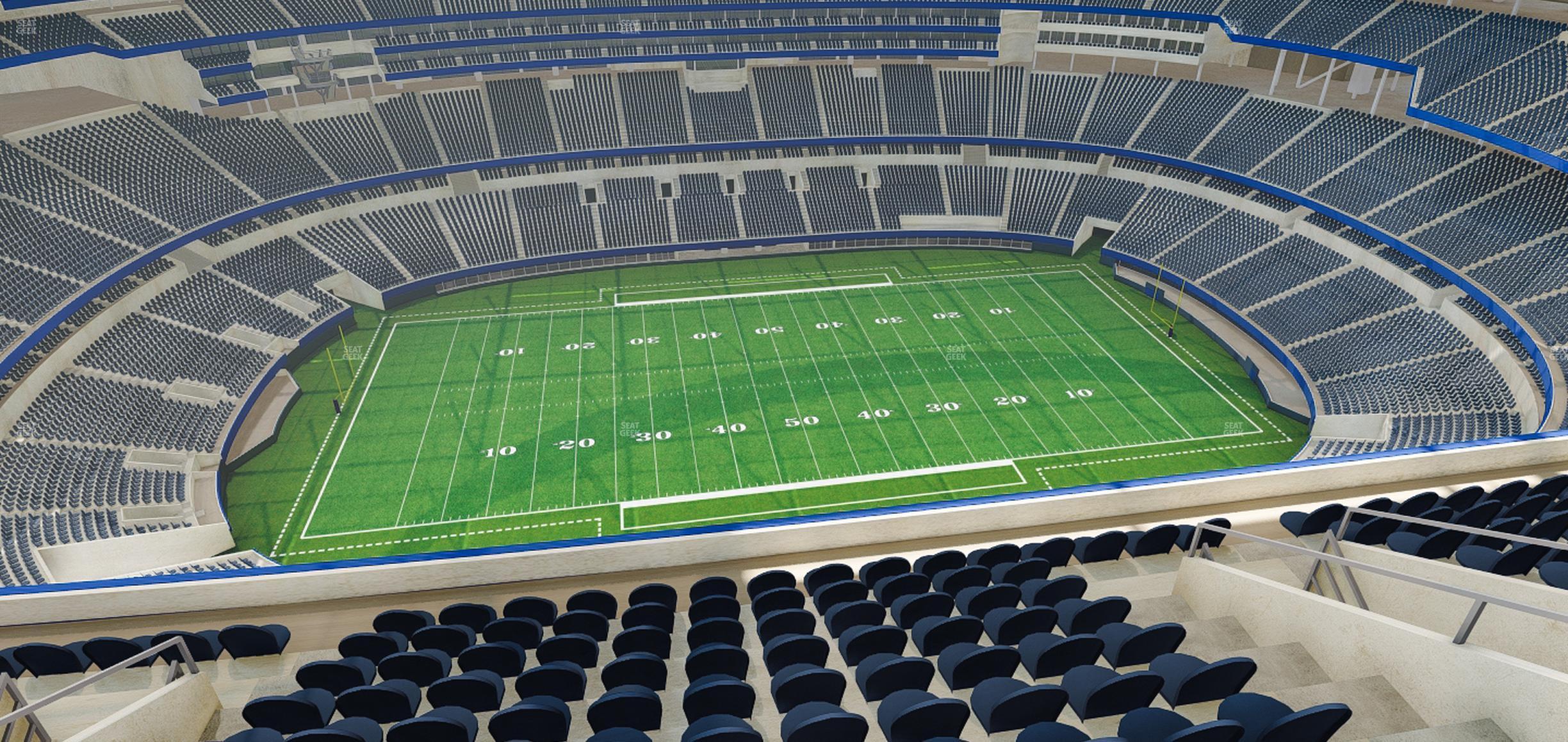 Seating view for SoFi Stadium Section 538