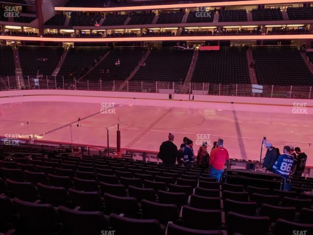 Seating view for Xcel Energy Center Section 116