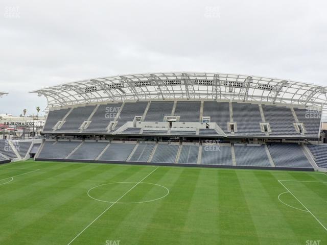 Seating view for BMO Stadium Section Founders Club A