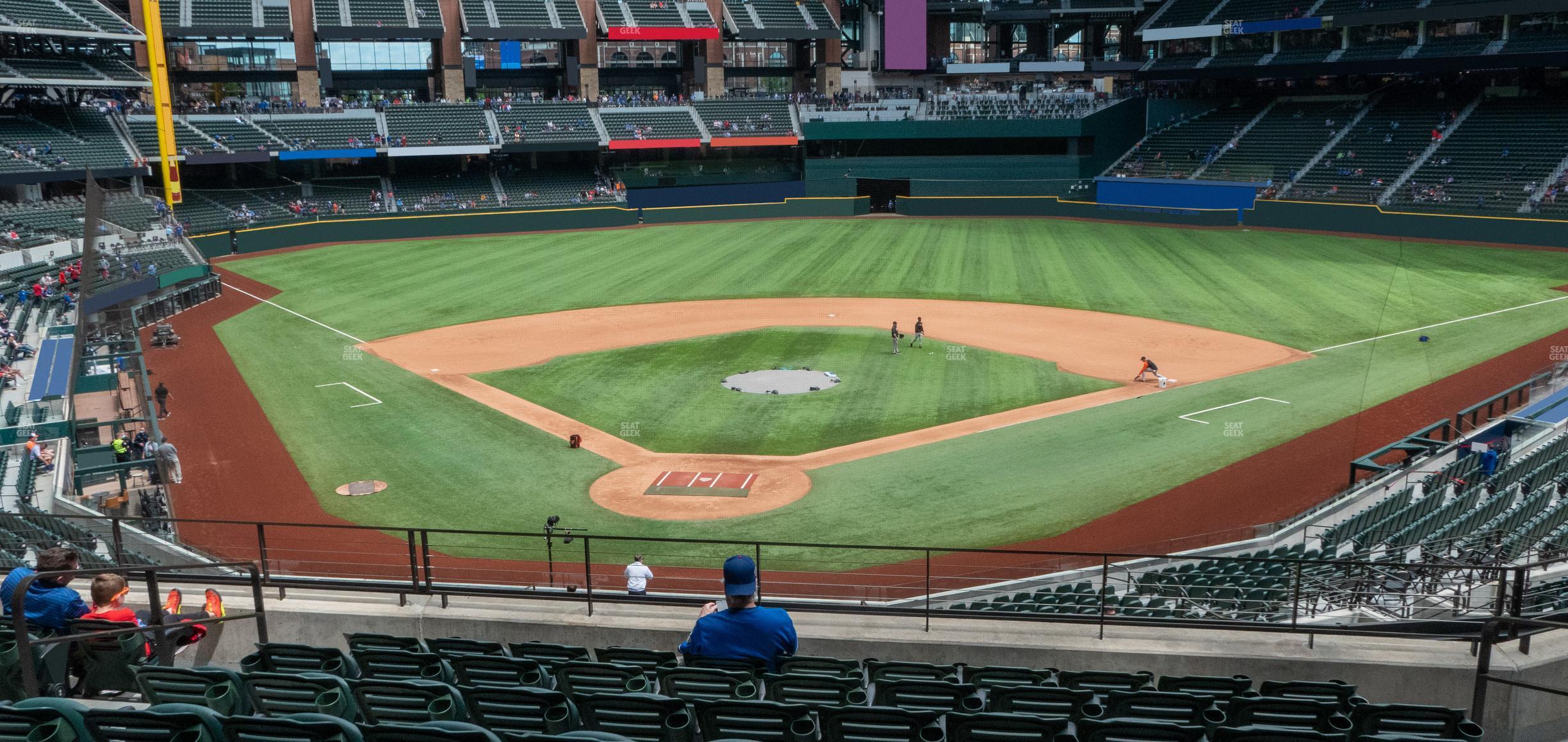 Seating view for Globe Life Field Section 115