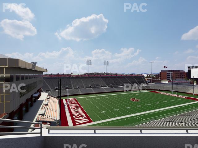 Seating view for Gesa Field Section 101