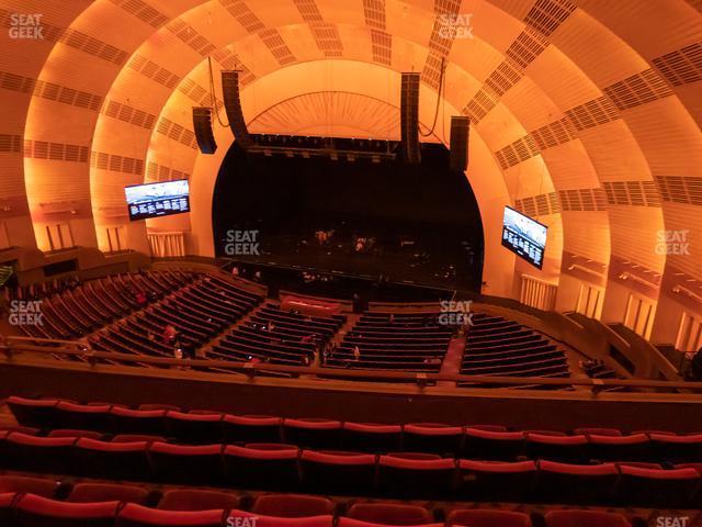 Seating view for Radio City Music Hall Section Third Mezzanine 2