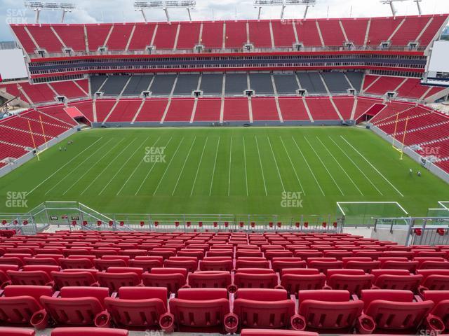 Seating view for Raymond James Stadium Section 311