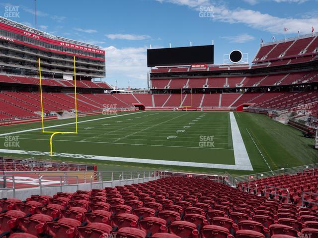 Seating view for Levi's Stadium Section 125