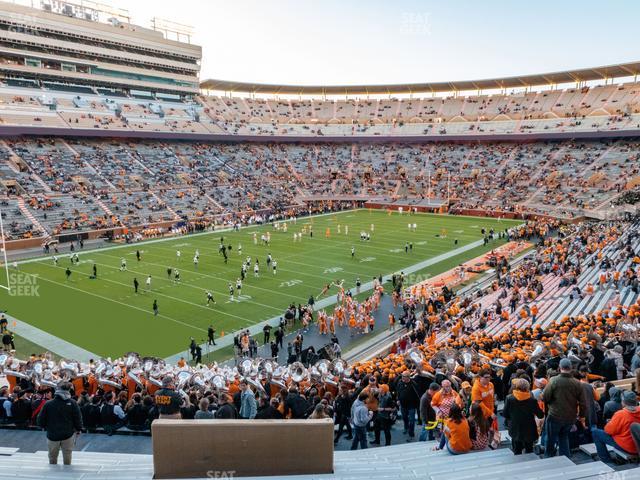 Seating view for Neyland Stadium Section H