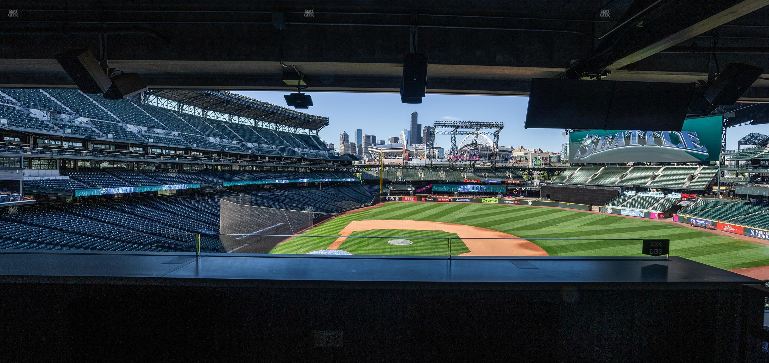 Seating view for T-Mobile Park Section 224 Loge 3