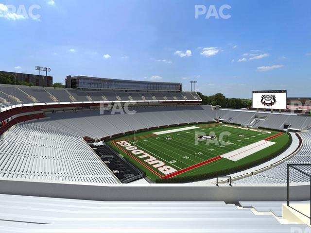 Seating view for Sanford Stadium Section 313