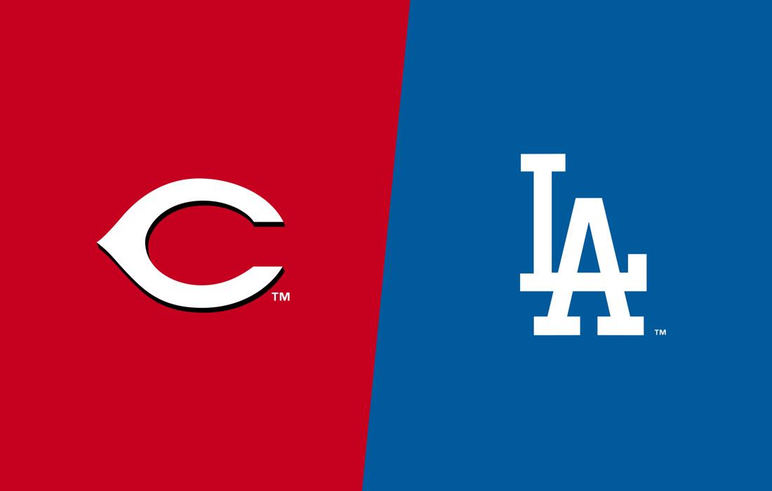 Reds at Dodgers